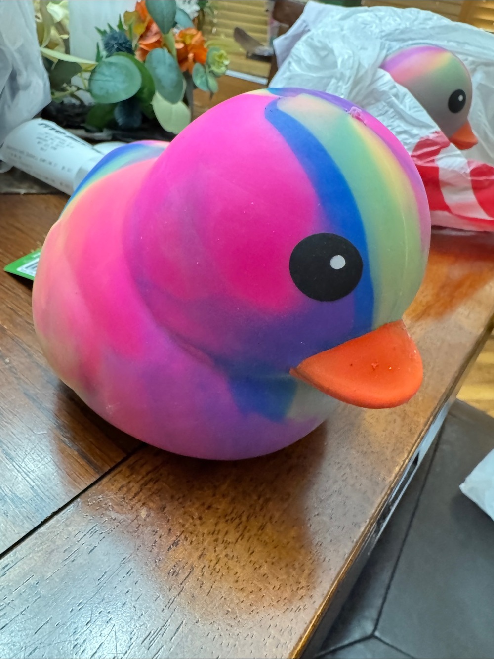 Squeezy Tie-Dye Squeezy Ball - Pink, Purple & Blue